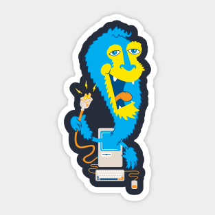 Mac the Monster Sticker